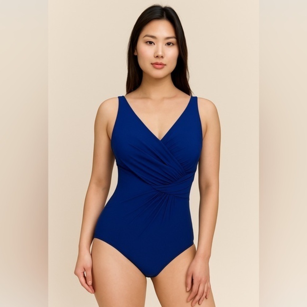 Dreamsuit Miracle Brands Slimming Swimsuit Oceanus Miraclesuit Size 8 NWOT #5934